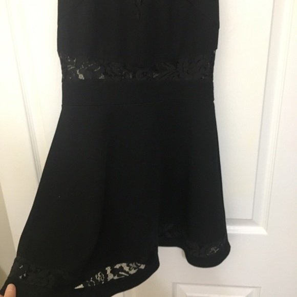 Alt B. Little Black Lace Detailed Dress - Picture 5 of 7